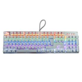 teclado gaming game factor kbg400whrd